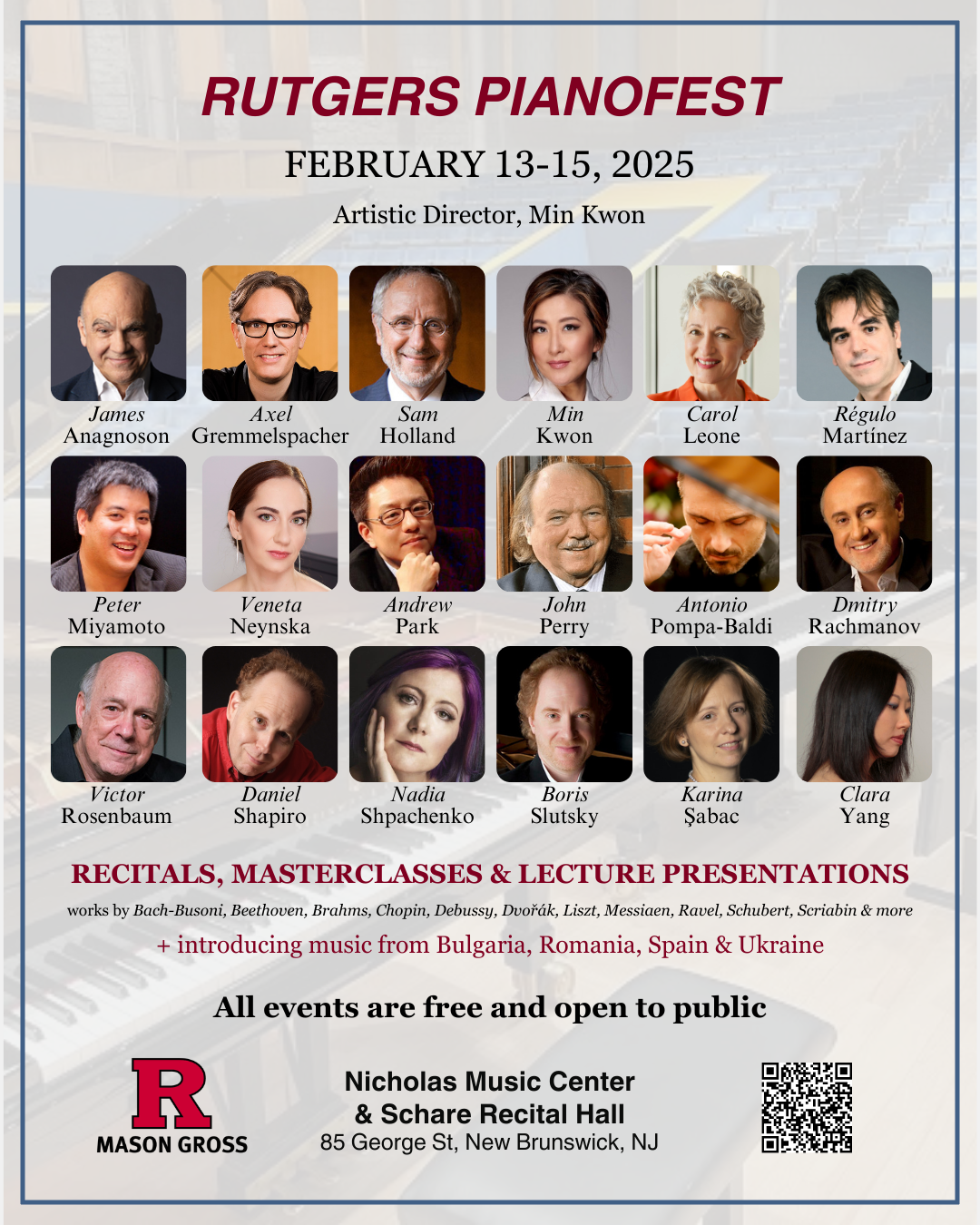 thumb - "Unbreakable Spirit: Music of Resilience" at Rutgers PianoFest